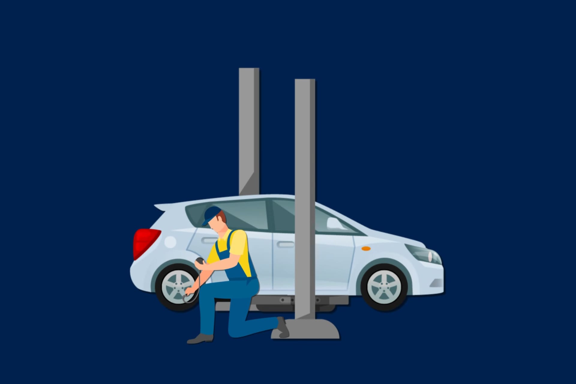 AMZS and Diners Club - Tyre Change